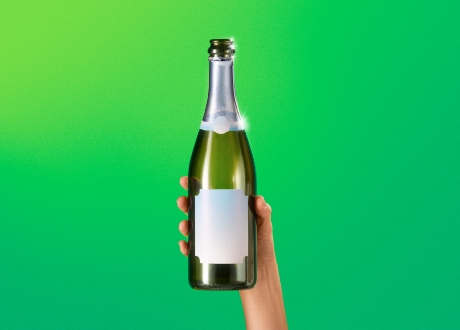 It's not just Bincoin_wine bottle