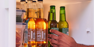 Recycling 10¢ glass bottles 